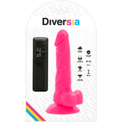 DIVERSIA - DILDO FLEXIBLE CON VIBRACIÓN - Imagen 2