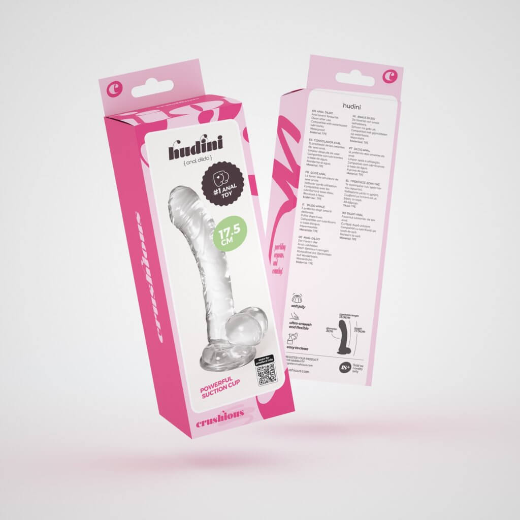 CRUSHIOUS - HUDINI DILDO JELLY