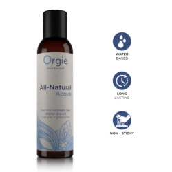 ORGIE - LUBRICANTE NATURAL BASE AGUA 150 ML