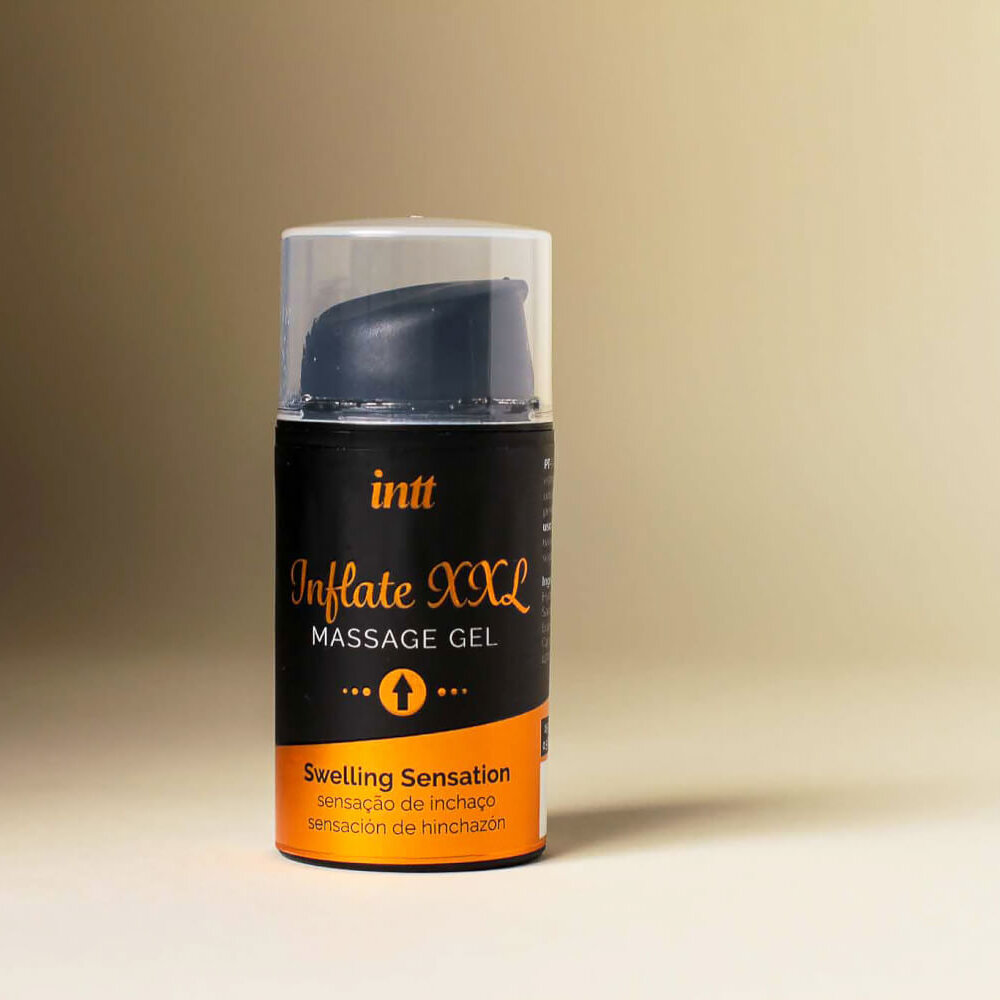 INTT - GEL INFLATE XXL POTENCIADOR DE LA ERECCION Y TAMAÑO DEL PENE 15 ML