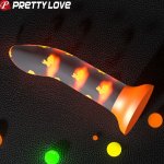 PRETTY LOVE - MAGICAL NIGHTFALL DILDO SIN VIBRACIÓN LUMINOSO