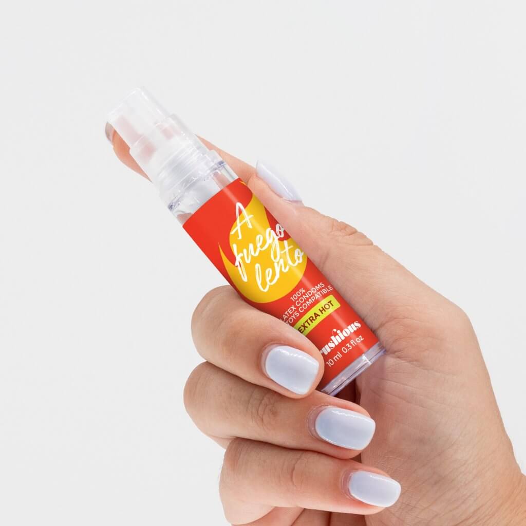 CRUSHIOUS - GEL LUBRICANTE A FUEGO LENTO DE EFECTO CALOR 10ML