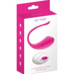 MY FIRST - HUEVO VIBRADOR ROSA RECARGABLE CON MANDO