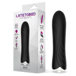 LATETOBED - BILIE BALA VIBRADORA EASY QUICK SILICONA NEGRO