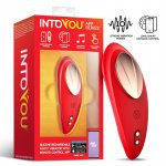 INTOYOU APP SERIES - VIBRADOR DE BRAGUITA CON APP SILICONA ROJO
