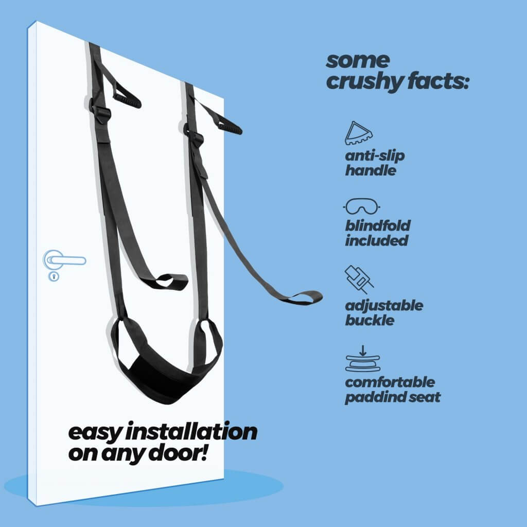 CRUSHIOUS - COLUMPIO DE PUERTA DELUXE SEX DOOR SWING - Imagen 6