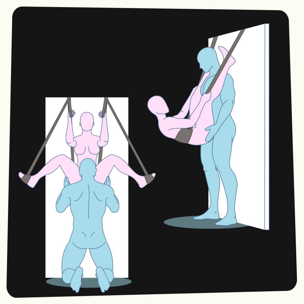CRUSHIOUS - COLUMPIO DE PUERTA DELUXE SEX DOOR SWING - Imagen 7