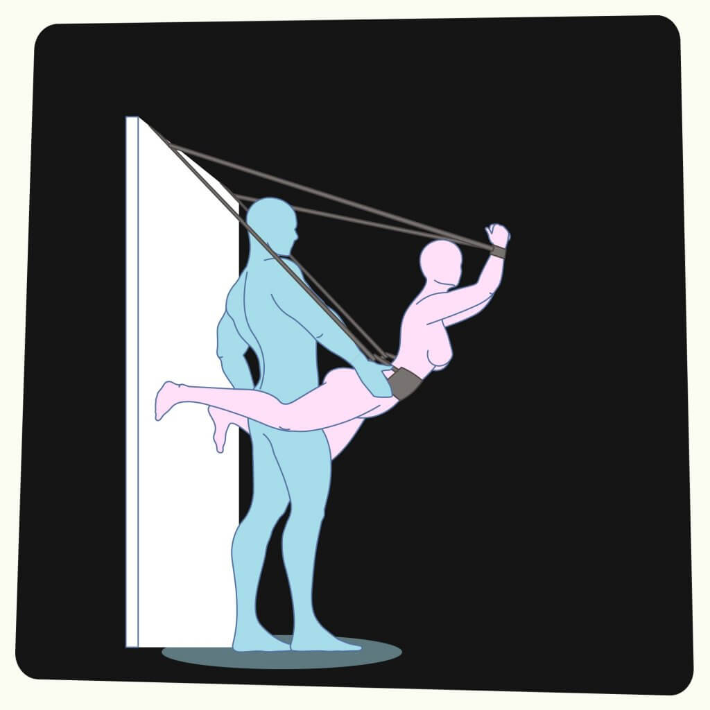 CRUSHIOUS - COLUMPIO DE PUERTA DELUXE SEX DOOR SWING - Imagen 9