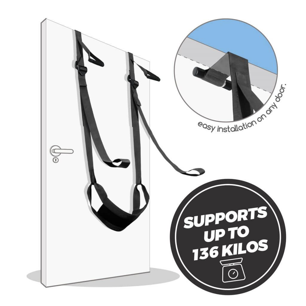 CRUSHIOUS - COLUMPIO DE PUERTA DELUXE SEX DOOR SWING - Imagen 8