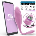INTOYOU APP SERIES  - HUEVO VIBRADOR CON BOLAS INTERNAS CON ROTACION Y APP USB