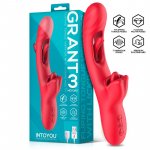 INTOYOU - GRANT VIBRADOR CON FLIPPING Y LENGUA LICKING  360º