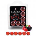 SECRETPLAY – SET 6 BRAZILIANS BALLS FRUTAS DEL BOSQUE