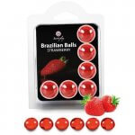 SECRETPLAY – SET 6 BRAZILIANS BALLS FRESAS