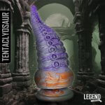 LEGEND - TENTACLYSAUR DILDO TENTACULO SILICONA LIQUIDA 20 cm