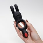 CRUSHIOUS - DOBLE ANILLO VIBRADOR CON MANDO A DISTANCIA DINGO