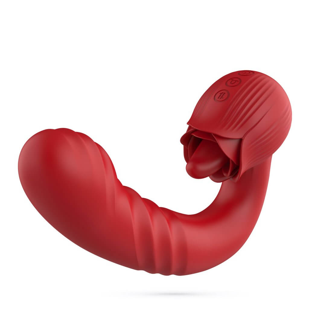 CRUSHIOUS - VIBRADOR ROSA CON IMPULSO OSIRIA - Imagen 2