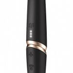 SATISFYER- PERFECT KISS ESTIMULADOR CLÍTORIS POR ONDAS NEGRO / DORADO