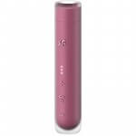 SATISFYER - FIRST KISS ESTIMULADOR CLÍTORIS POR ONDAS GRANATE - Imagen 2