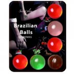 SECRETPLAY – SET 6 BRAZILIANS BALLS MULTISABORES