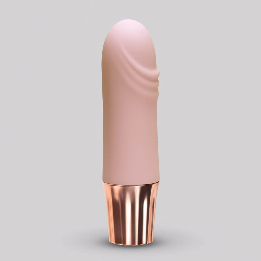 CRUSHIOUS - MINI VIBRADOR MELLOW WAVES ROSA - Imagen 2