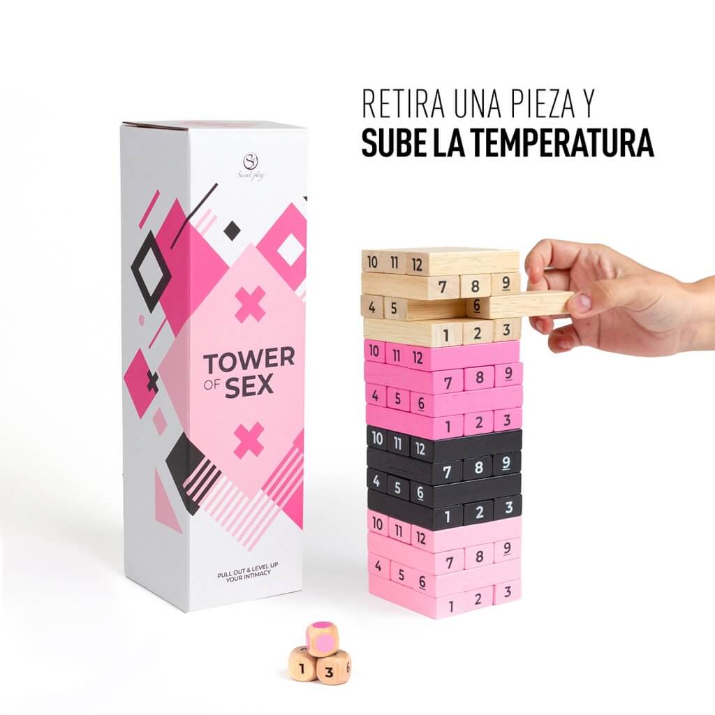 SECRET PLAY - JUEGO DE MADERA TOWER OF SEX