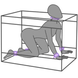SECRET DOME - KINK CLUB LA NICHE CABINA MORADO - Imagen 2