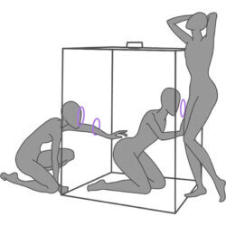 SECRET DOME - KINK CLUB CABINA SCANDALE MORADO - Imagen 5