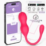 INTOYOU APP SERIES – KYRA ENTRENADOR DE SUELO PELVICO CON SENSOR DE PRESION Y APP ROSA
