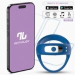 INTOYOU APP SERIES - RANK ANILLO VIBRADOR CON APP AZUL