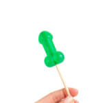 SECRETPLAY -  PIRULETA PENE CARAMELO MENTA CON EFECTO FRIO