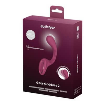 SATISFYER - G FOR GODDESS 2 RABBIT VIBRATOR