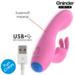 ONINDER CUTE - LOVE BUNNY VIBRADOR PUNTO G Y CLITORIS - APP MUNDIAL GRATUITA - Imagen 2