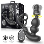 INTOYOU - KLARK PLUG ANAL OSCILANTE CON VIBRACION Y MANDO A DISTANCIA