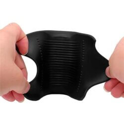 TARDE NOCHE - WAVER MASTURBADOR MASCULINO FUNCION CALOR Y VIBRACION FLEXIBLE USB SILICONA - Imagen 2