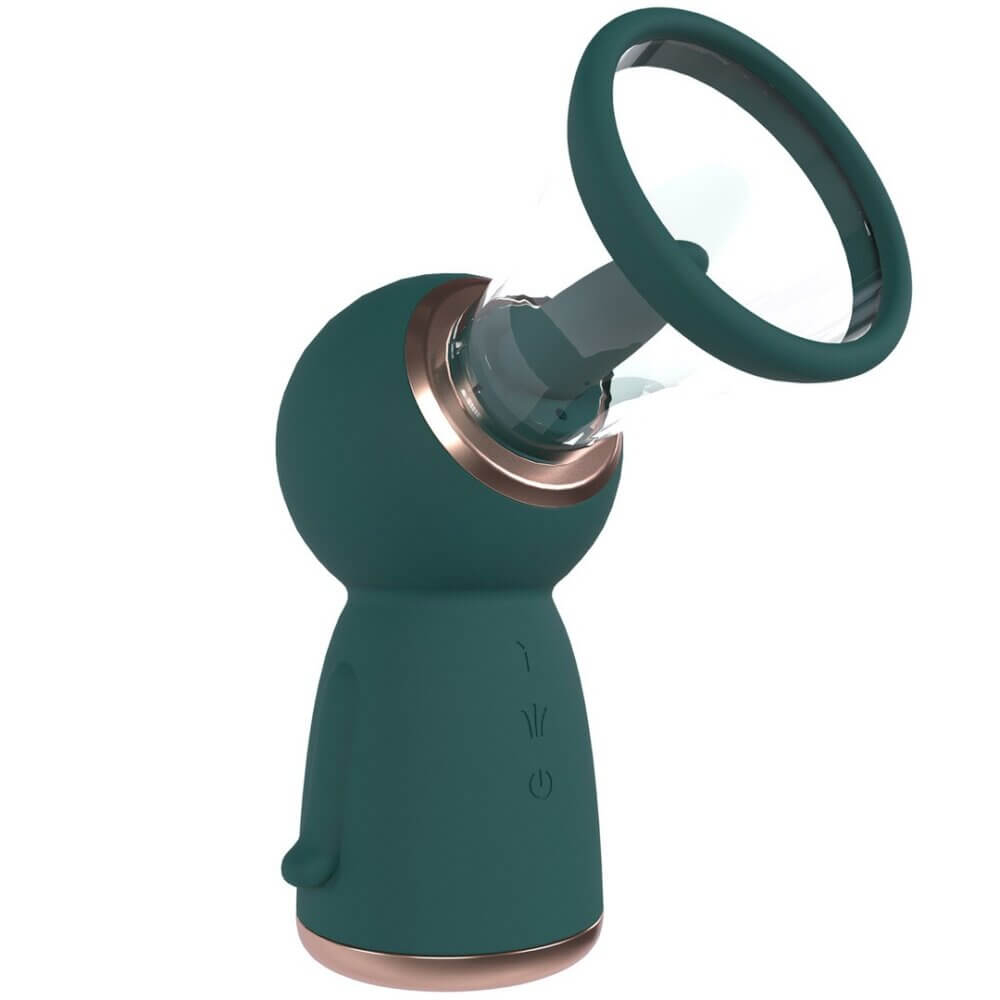 PUMPED - BOMBA PARA LA VULVA Y EL PECHO EXQUISITE FOREST GREEN - Imagen 2