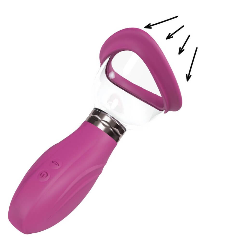 PUMPED - BOMBA PARA VULVA Y SENOS DELIGHTFUL ROSA - Imagen 2