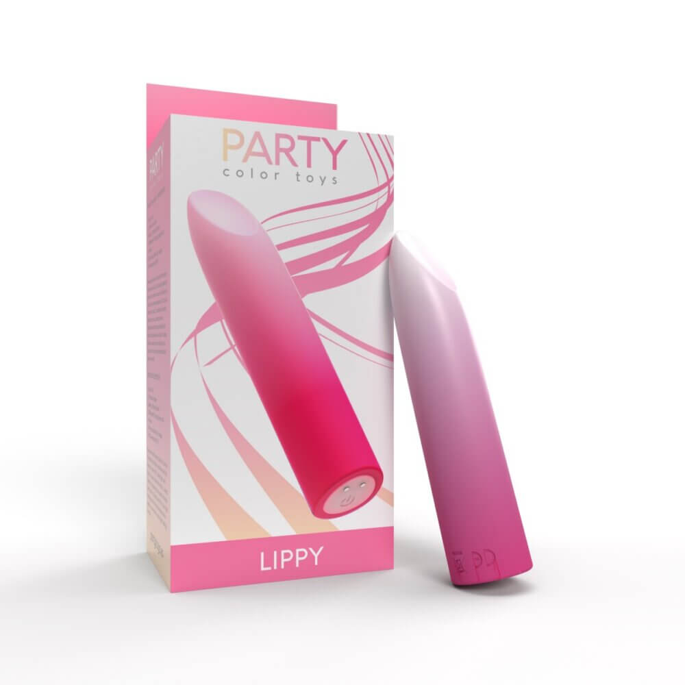 PARTY COLOR TOYS - BALA VIBRADORA LIPPY ROSA