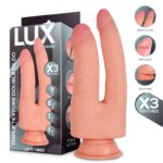 LUX - FRANZ DILDO DOBLE TRIPLE DENSIDAD 8.2" - 9"