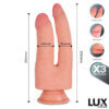 LUX - FRANZ DILDO DOBLE TRIPLE DENSIDAD 8.2" - 9" - Imagen 2