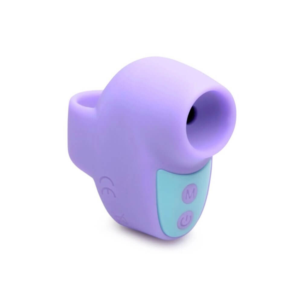 XR - INMI - MINI SUCCIONADOR SHEGASM DEDO USB MORADO - Imagen 2