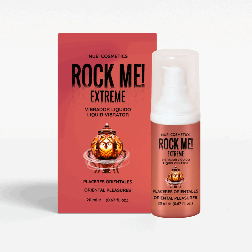 NUEI - LIQUIDO VIBRADOR EXTRA FUERTE ROCK ME! EXTREME PLACERES ORIENTALES 20ml