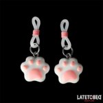 LATETOBED BDSM LINE - PINZAS PARA PEZONES CON PATITA DE GATO