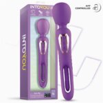 INTOYOU APP SERIES - SALMA MASAJEADOR CON FLIPPING TONGUE Y VIBRACION CON APP