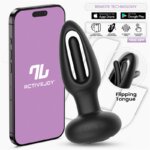 INTOYOU APP SERIES - ZACK PLUG ANAL CON FLIPPING TONGUE Y VIBRACION CON APP