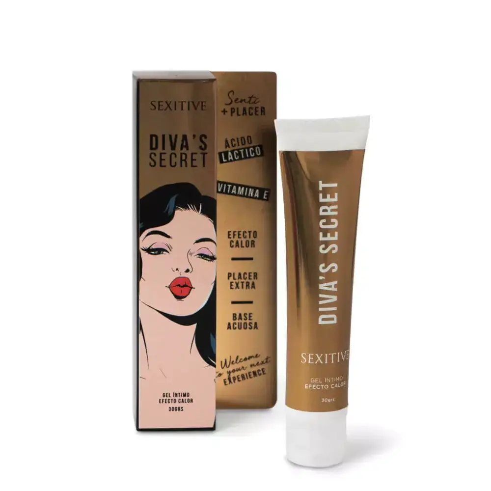 SEXITIVE - GEL INTIMO DIVA.S SECRET EFECTO CALOR - Imagen 3
