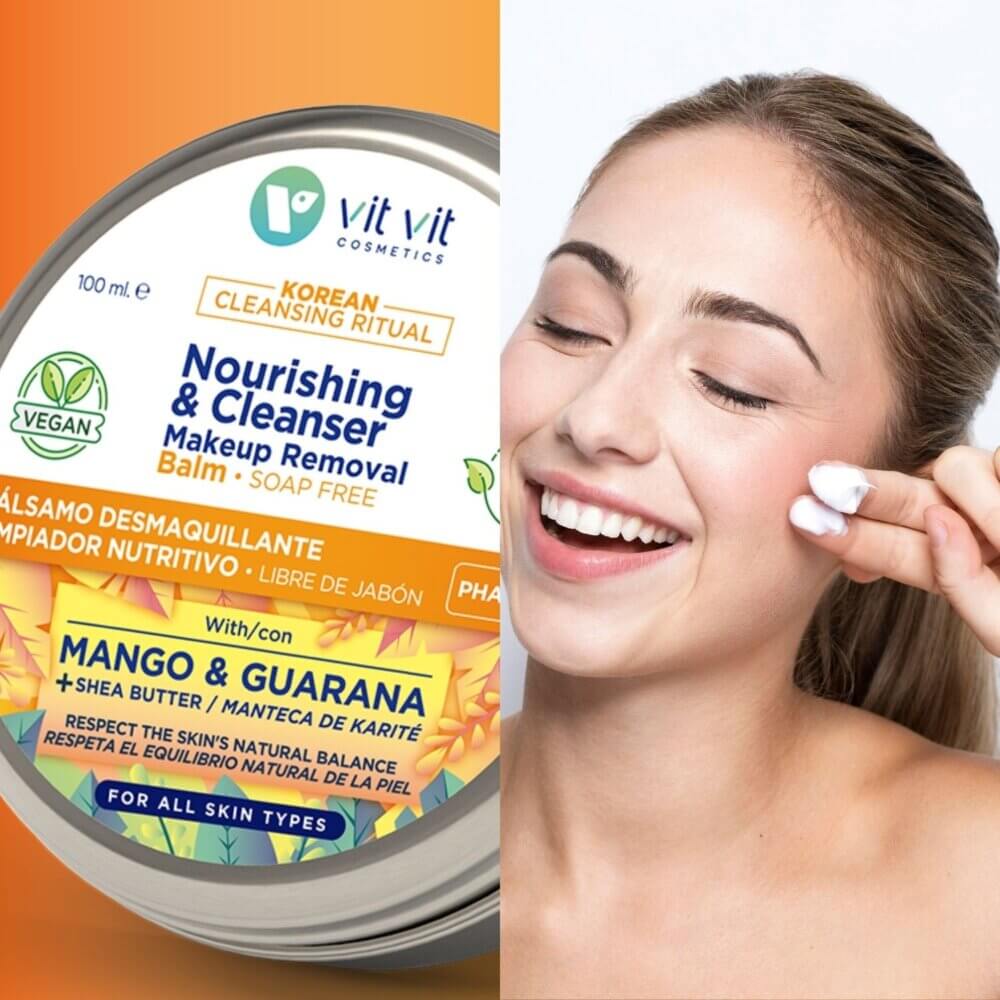 VIT VIT COSMETICS - BÁLSAMO NUTRITIVO Y DESMAQUILLANTE KOREAN BEAUTY 100ML