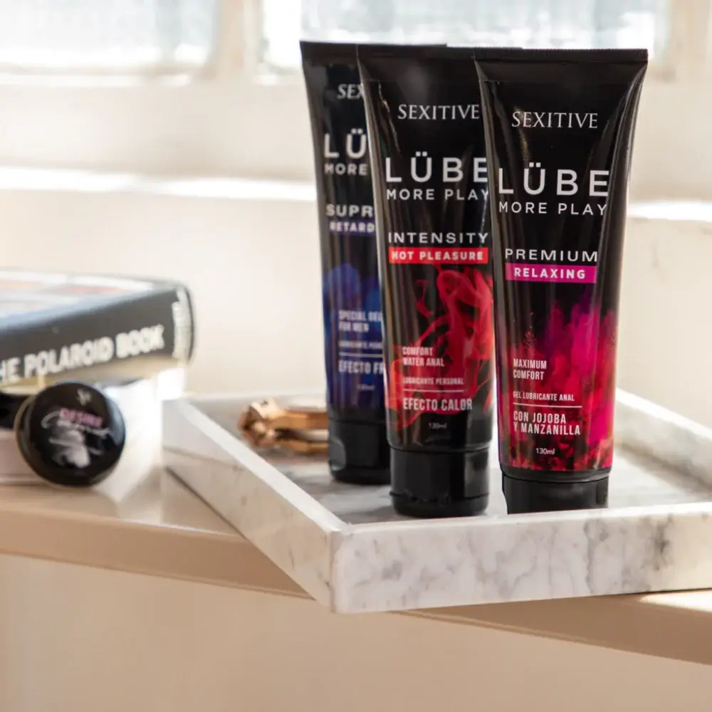 SEXITIVE - LUBRICANTE ANAL LUBE INTENSITY HOT PLEASURE EFECTO CALOR 130ML - Imagen 2