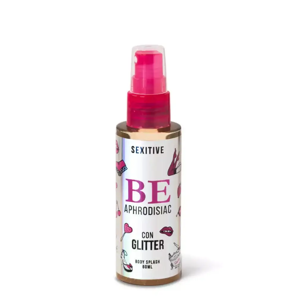 SEXITIVE - BE BODY SPLASH CON FEROMONAS CON GLITTER 60ML