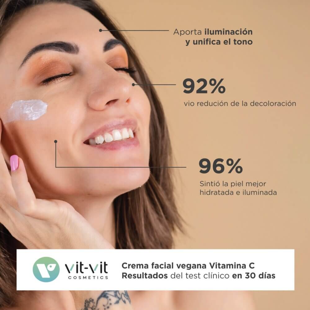 VIT VIT COSMETICS - CREMA DE DÍA ILUMINADORA VITAMIN C - Imagen 2