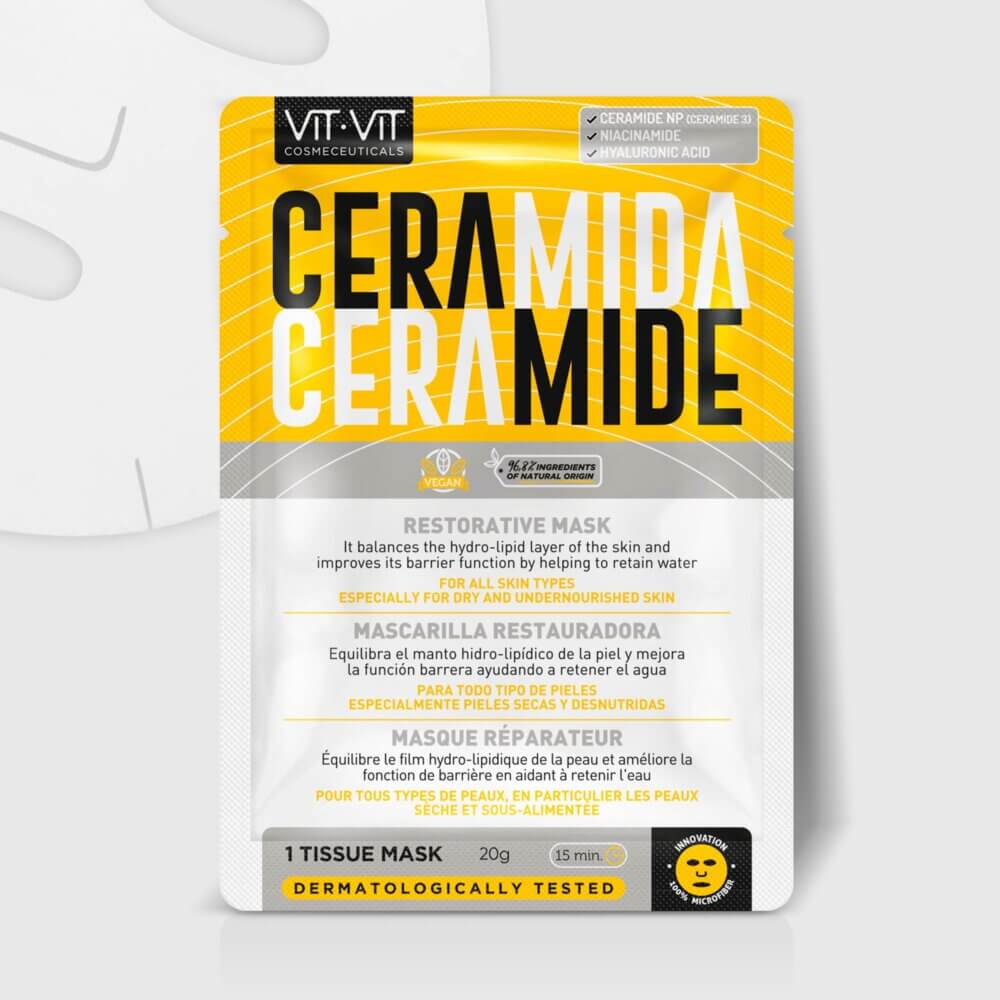 VIT VIT COSMETICS - MASCARILLA DE TEJIDO FACIAL CERAMIDE RESTORATIVE
